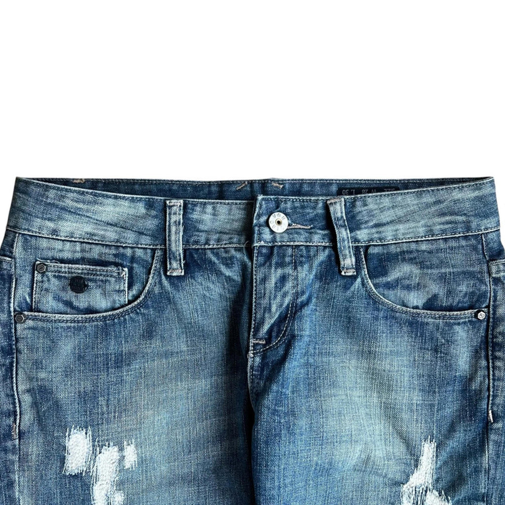 Von Dutch Vintage Y2K Women's Chic Low Rise Slim Denim Jeans 4