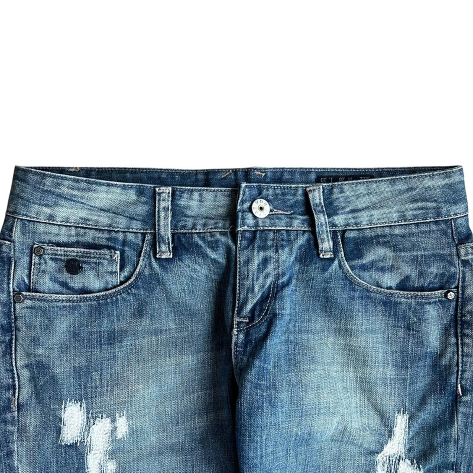 Von Dutch Vintage Y2K Women's Chic Low Rise Slim Denim Jeans 4