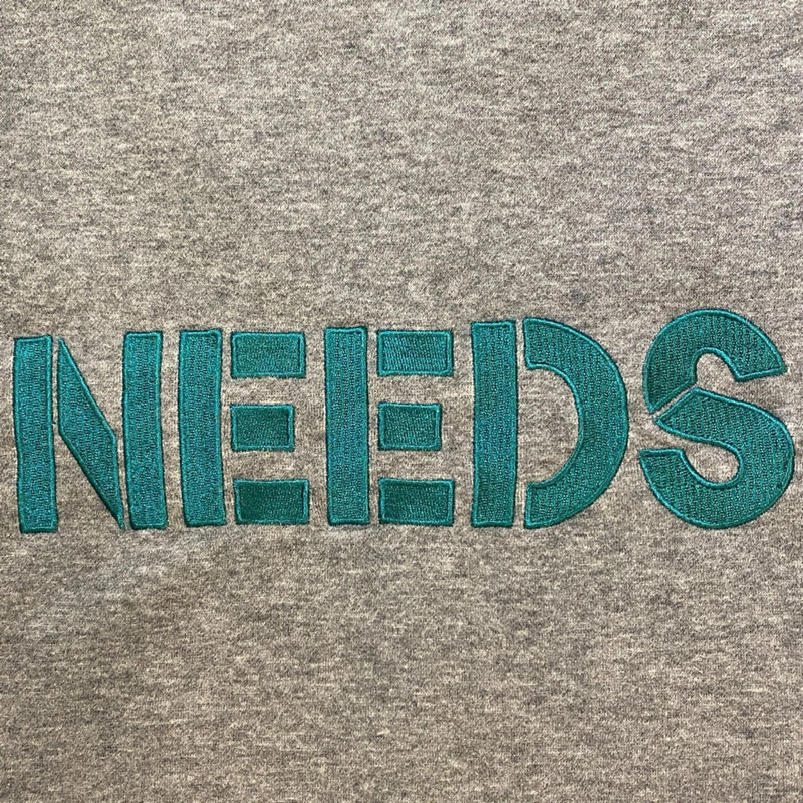 Needs Cloud Space Women's Japanese Sweatshirt Grey L