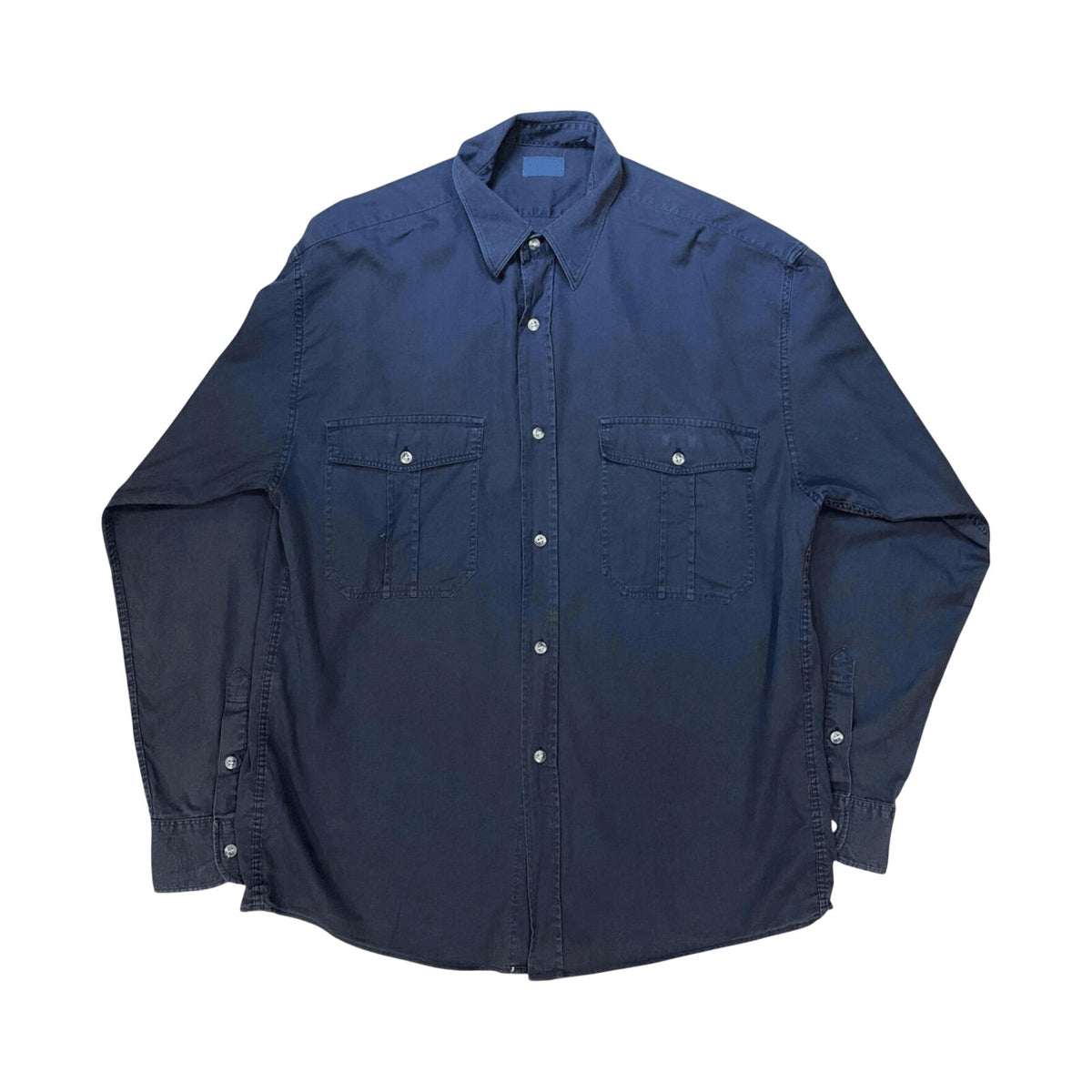 Vintage Kenzo Homme Button Up Grey L