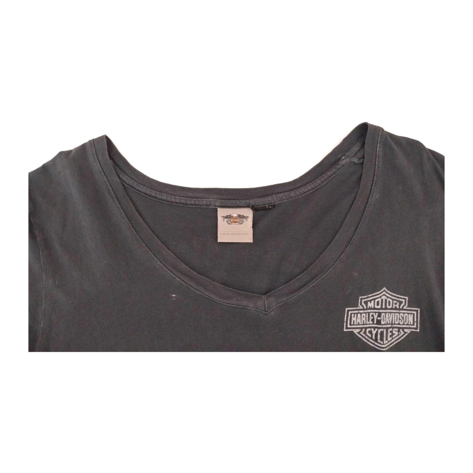 Harley Davidson Women's Wounded Warrior Short Sleeve T Shirt Black 2XL