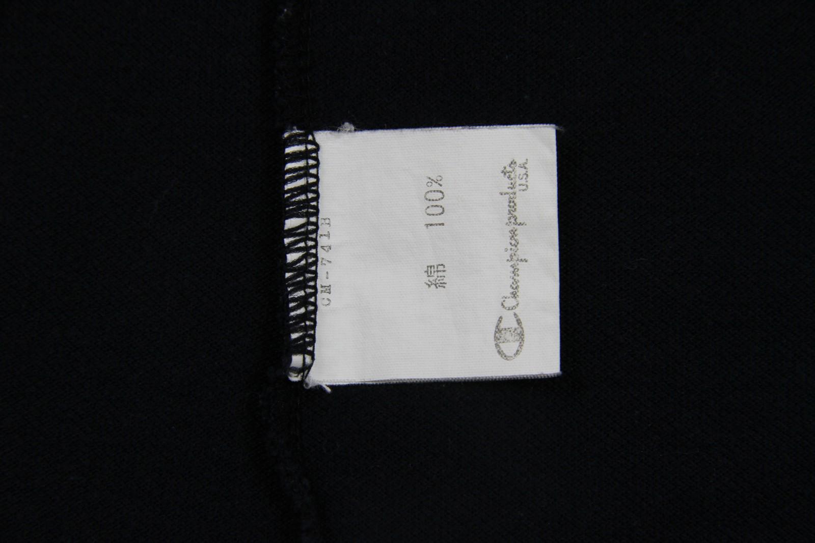 Vintage Champion Products No12 Short Sleeve T Shirt Black L