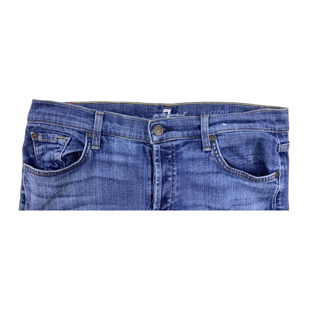 7 For All Mankind Y2K Women's Low Rise Straight Leg Denim Jean 6