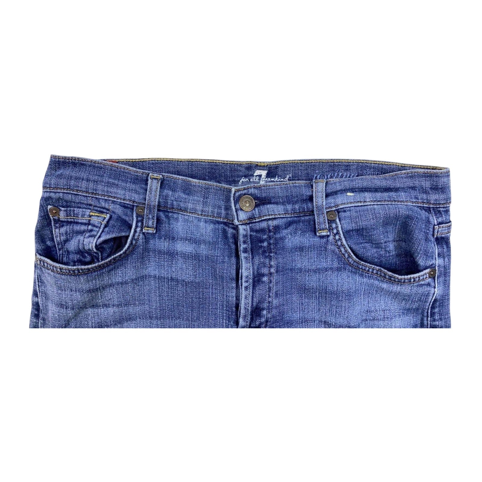 7 For All Mankind Y2K Women's Low Rise Straight Leg Denim Jean 6