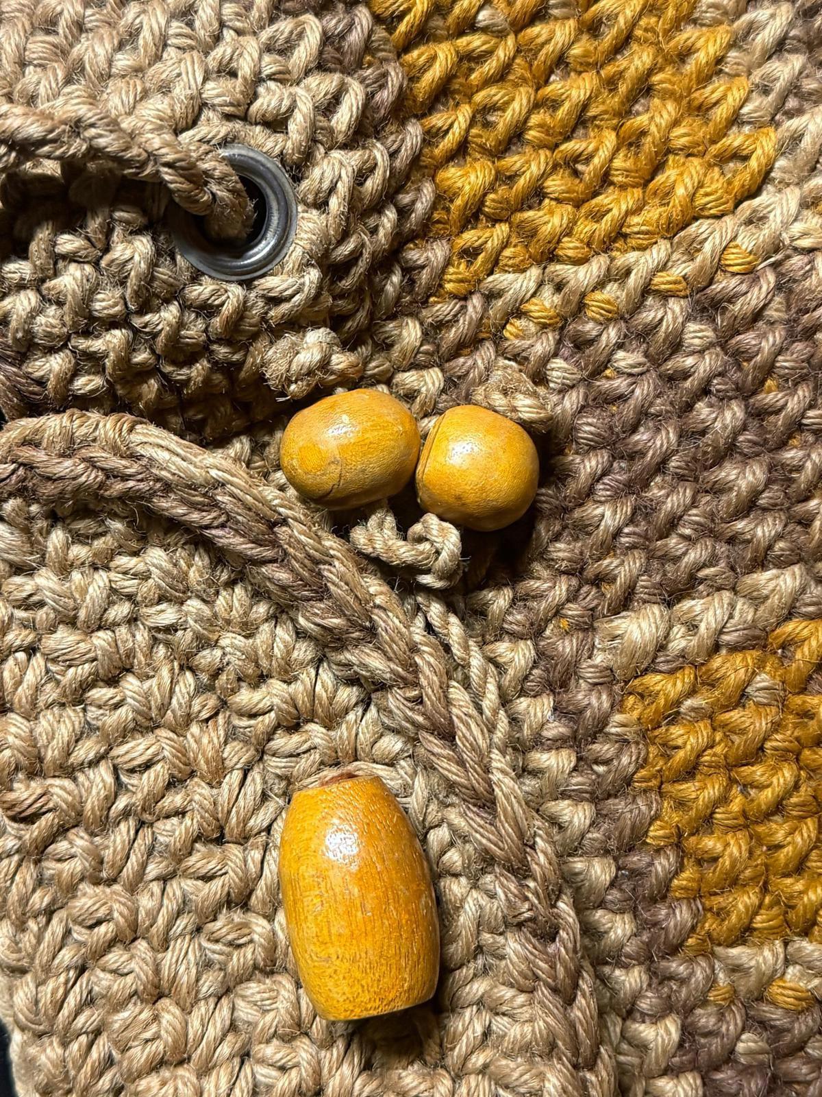 Japan Vintage Handmade Woven Bag