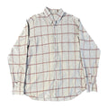 Christian Dior Monsieur Men’s Shirt 1980’s Vintage Pale Grey Red M