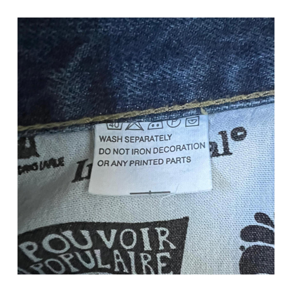 Dope Silvester Blast Wash Men's Y2K New with Tag Straight Leg Denim Jean W34 L32