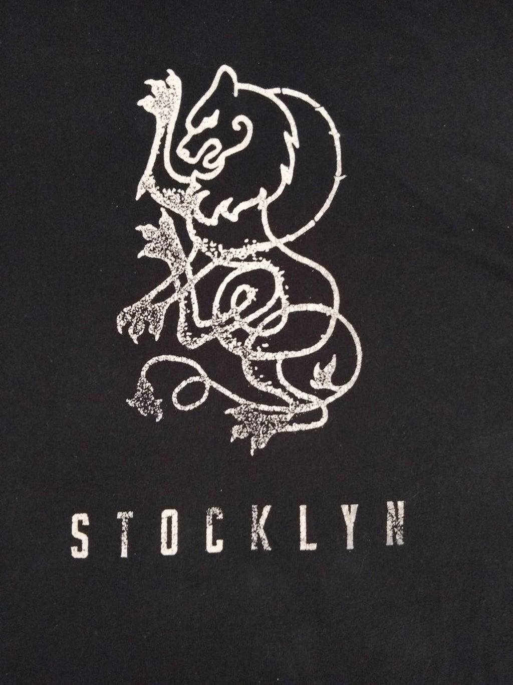 Next Level Men's Stocklyn Lion Graphic Short Sleeve T-Shirt Black XXL