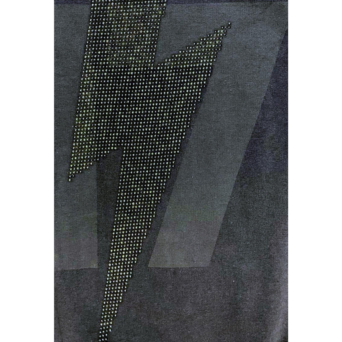 Hydrogen Rhinestone Crewneck Sweatshirt Black XS