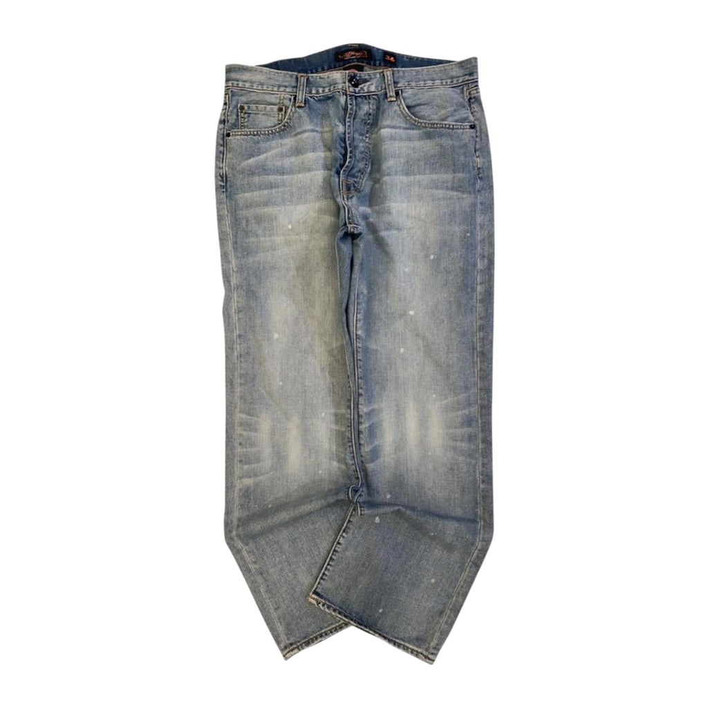 Ed Hardy Y2K Denim Jeans W36 L32