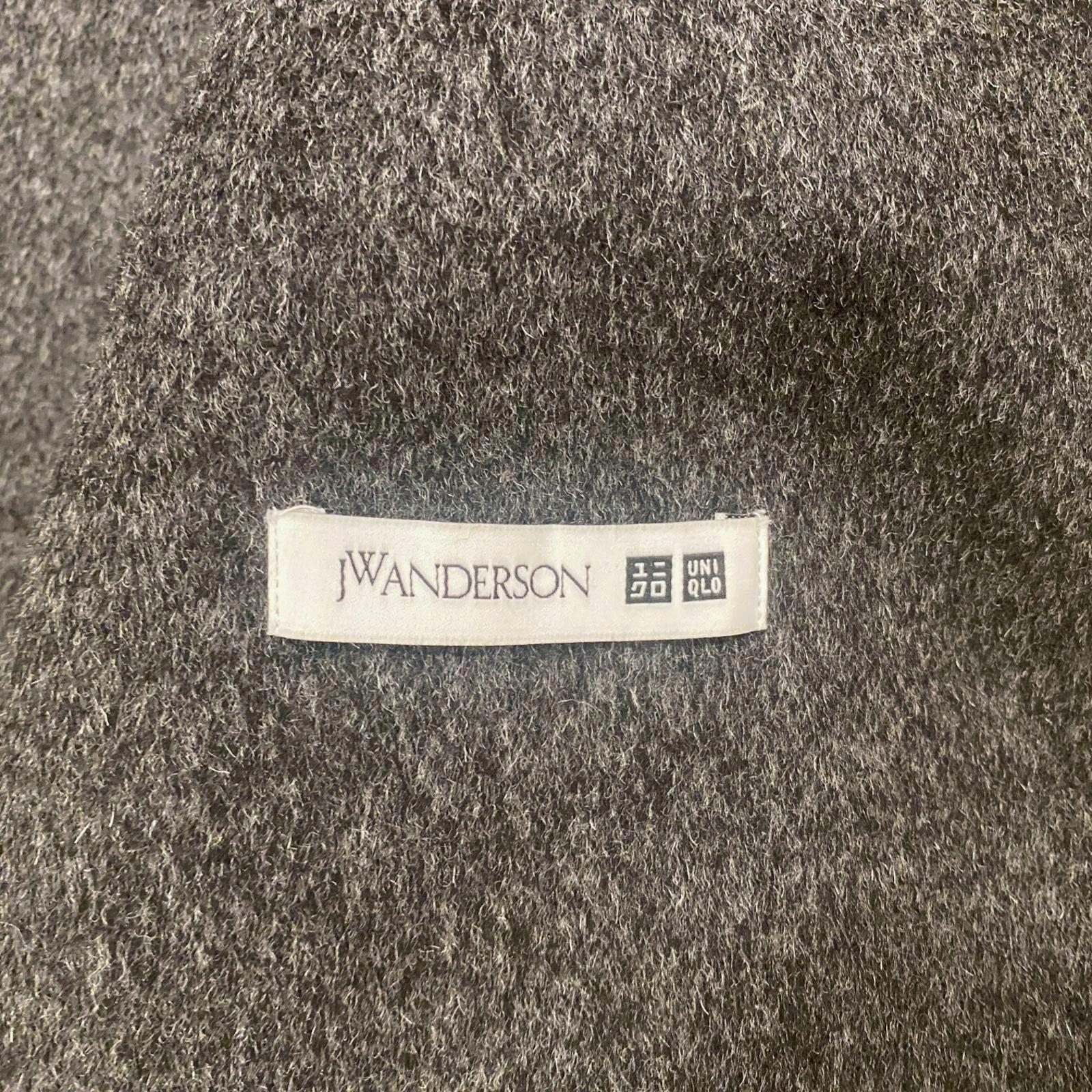 JW Anderson X Uniqlo Women's Wool Blend Coat Grey L