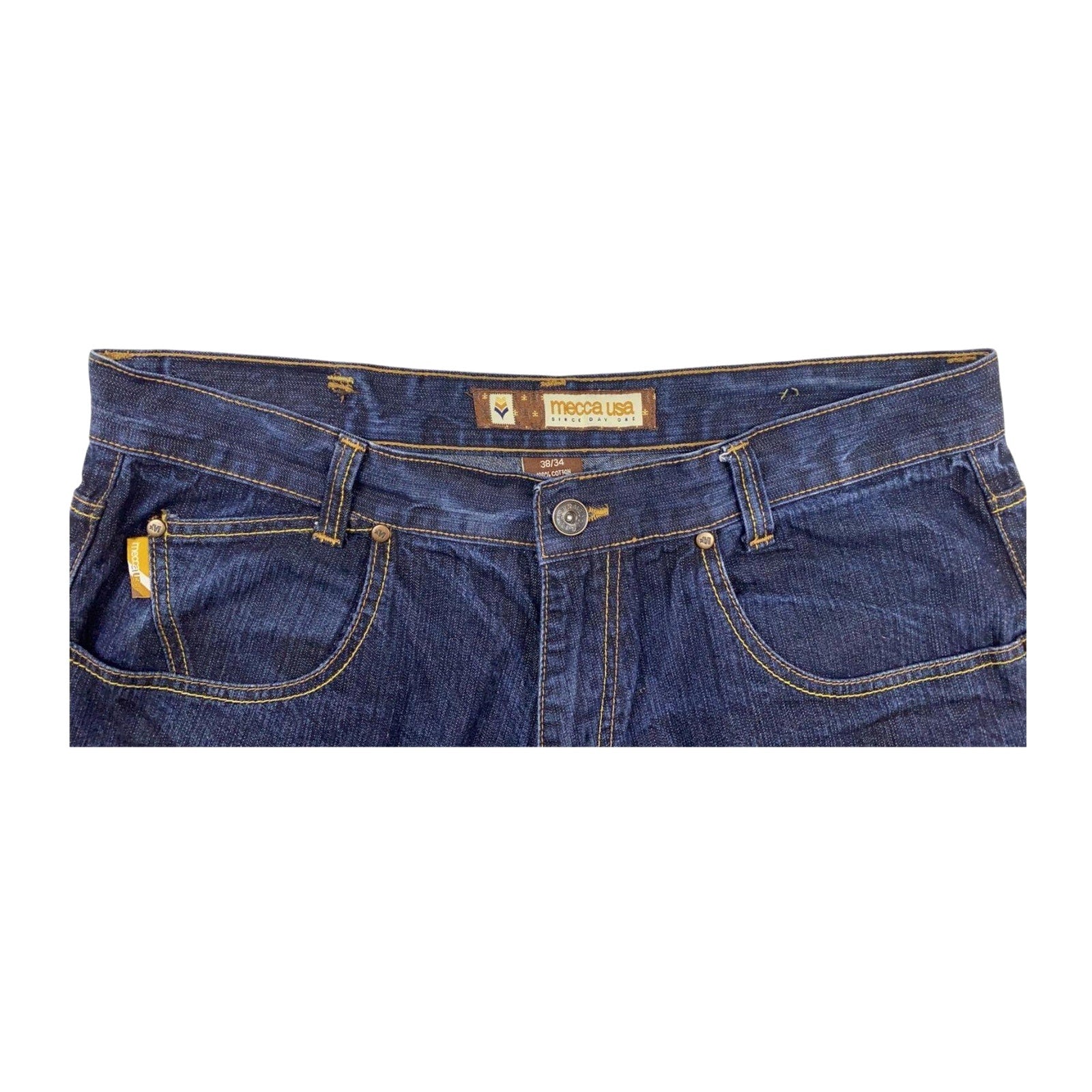 Mecca Y2K Men's Straight Leg Denim Jean W38 L33