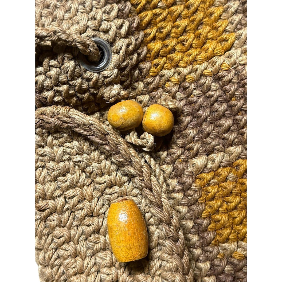 Japan Vintage Handmade Woven Bag