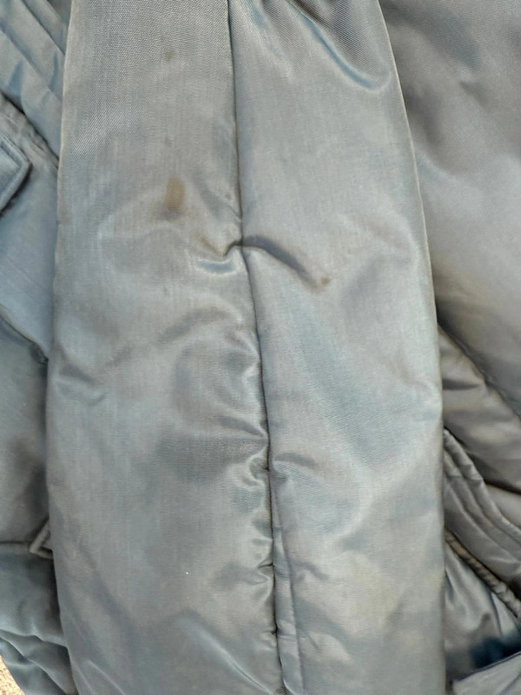 Vintage 1980s Walls Blizzard ‘Pruf’ Insulated Cold Weather Jacket Made Grey L
