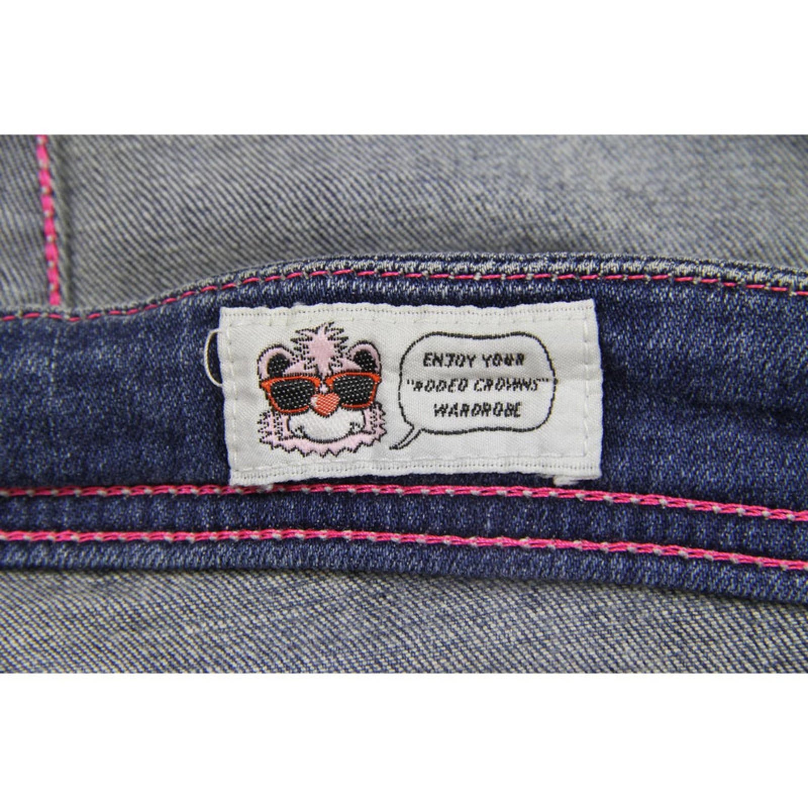 Rodeo Crowns Trip Japan Vintage Y2K Low Rise Skinny Denim Jeans 4