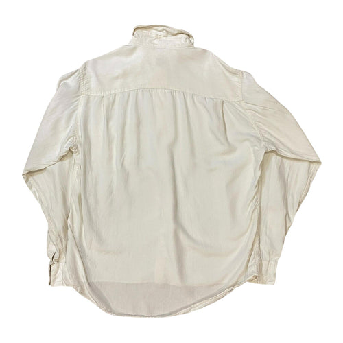 Bagutta Made in Italy Vintage Button Up Shirt Cream L