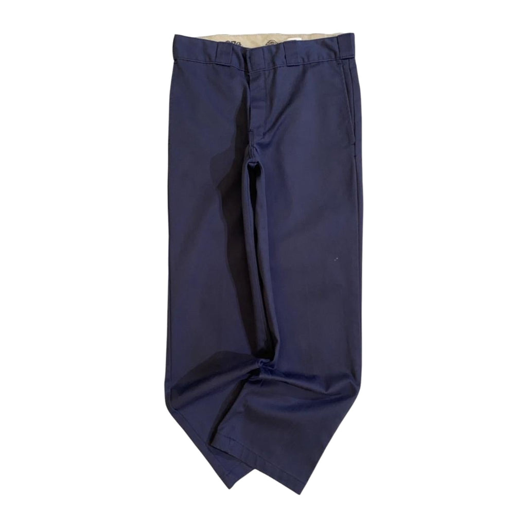 Vintage Dickies 874 Original Fit Straight Leg Trouser Navy W30 L30