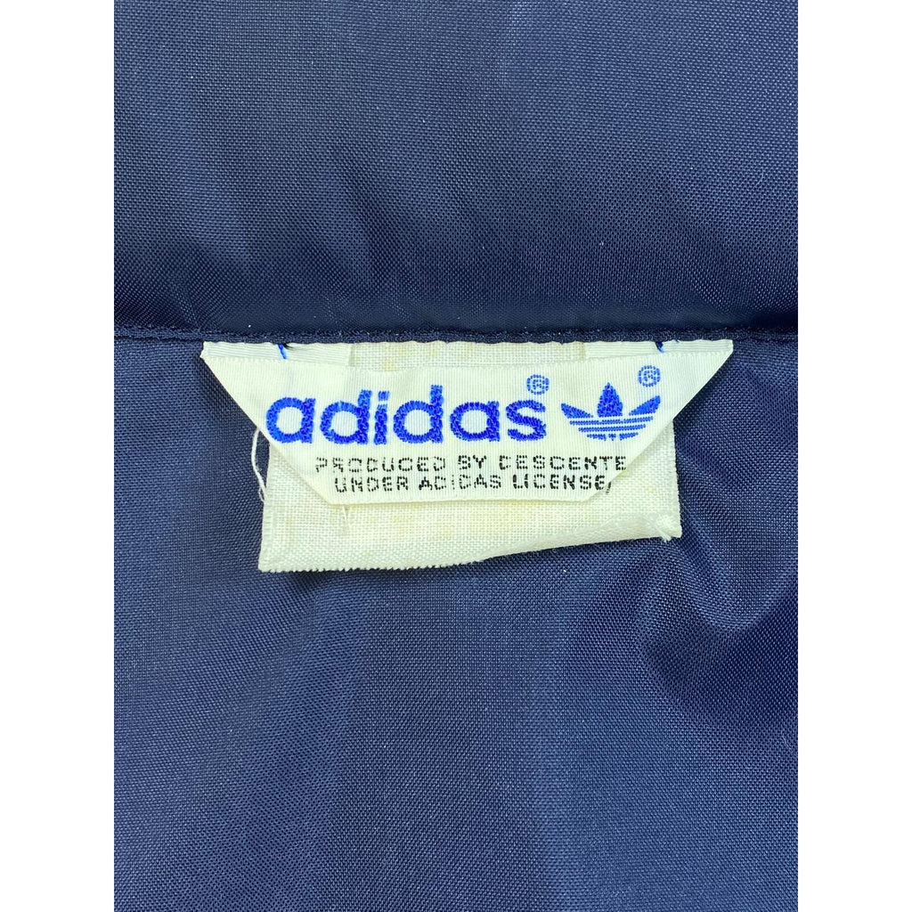 Vintage 1970's Adidas Descente Made in Japan Jacket 3 Stripes Navy M BNWOT
