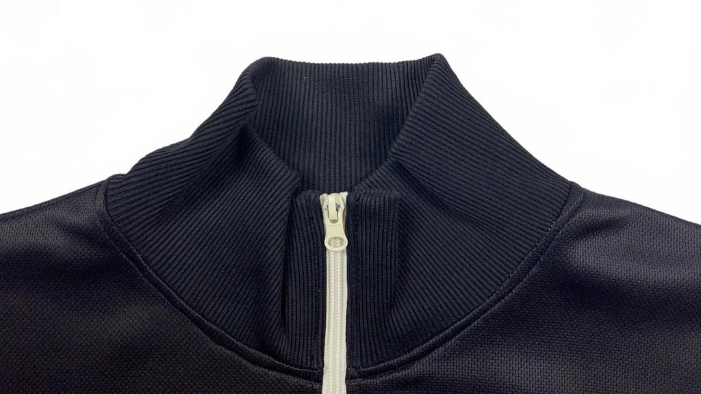 MECCA Men's Hip Hop Baggy Short Sleeve Zip Up Sweater Y2K 4XL
