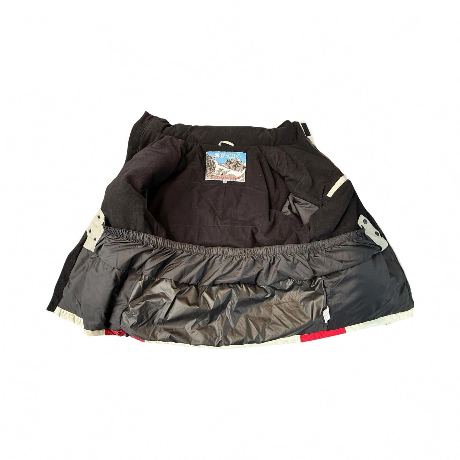 Nevada Heavy Ski Snowboard Full Zip Winter Jacket Grey L