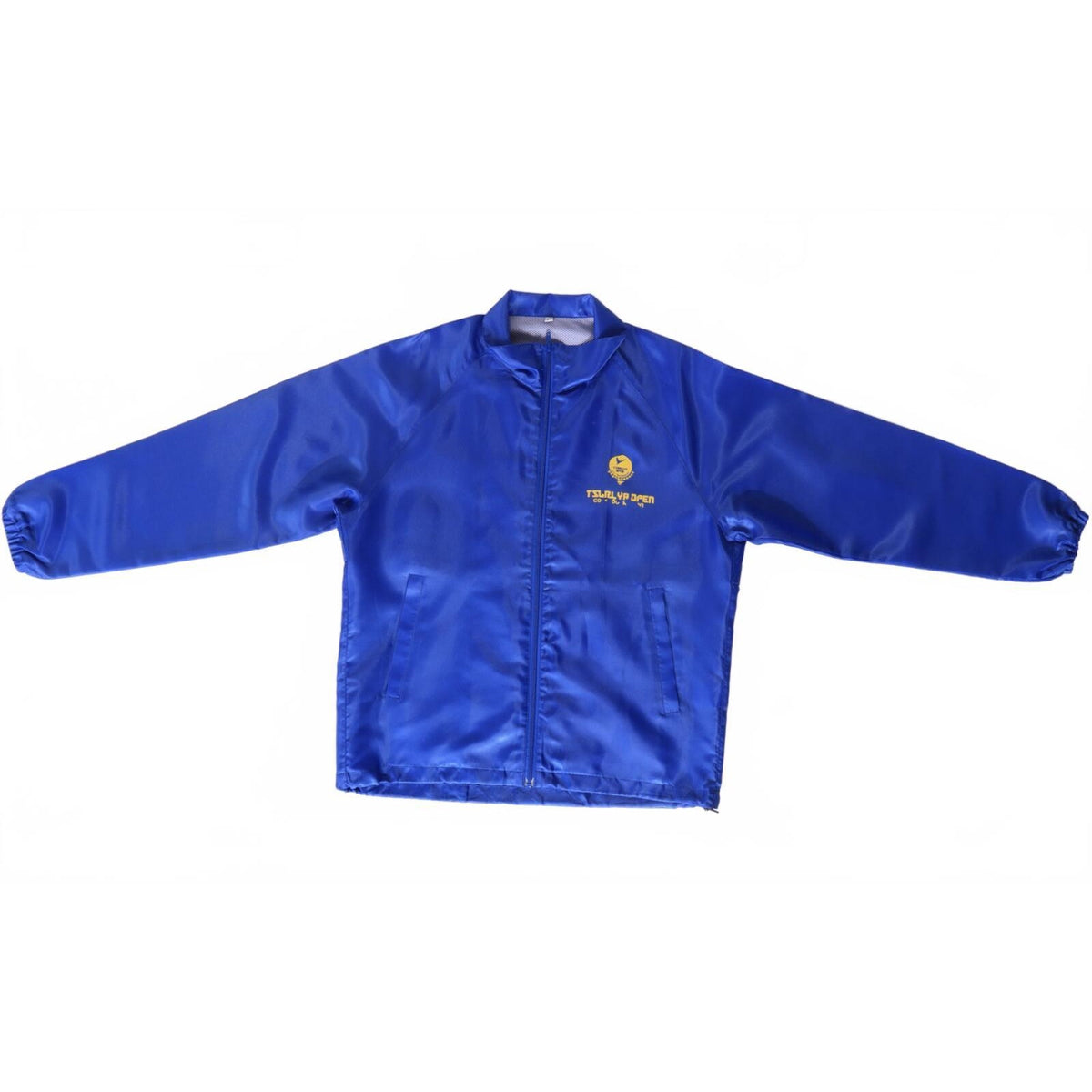 Tsuruya Open Golf Tournament Full Zip Windbreaker Blue M