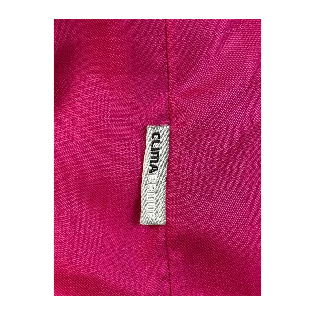 Vintage Adidas Women's ClimaProof Soft Shell Athletic Running Windbreaker Pink M