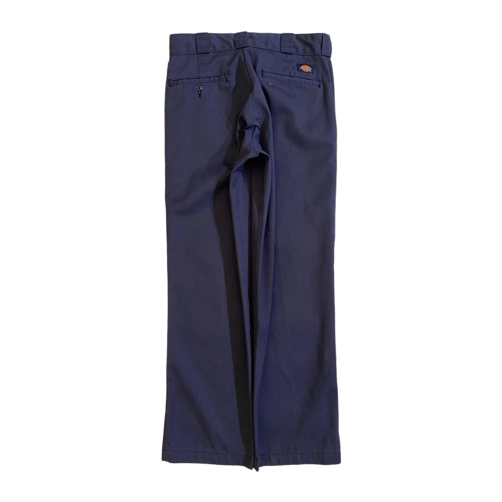 Vintage Dickies 874 Original Fit Straight Leg Trouser Navy W30 L30