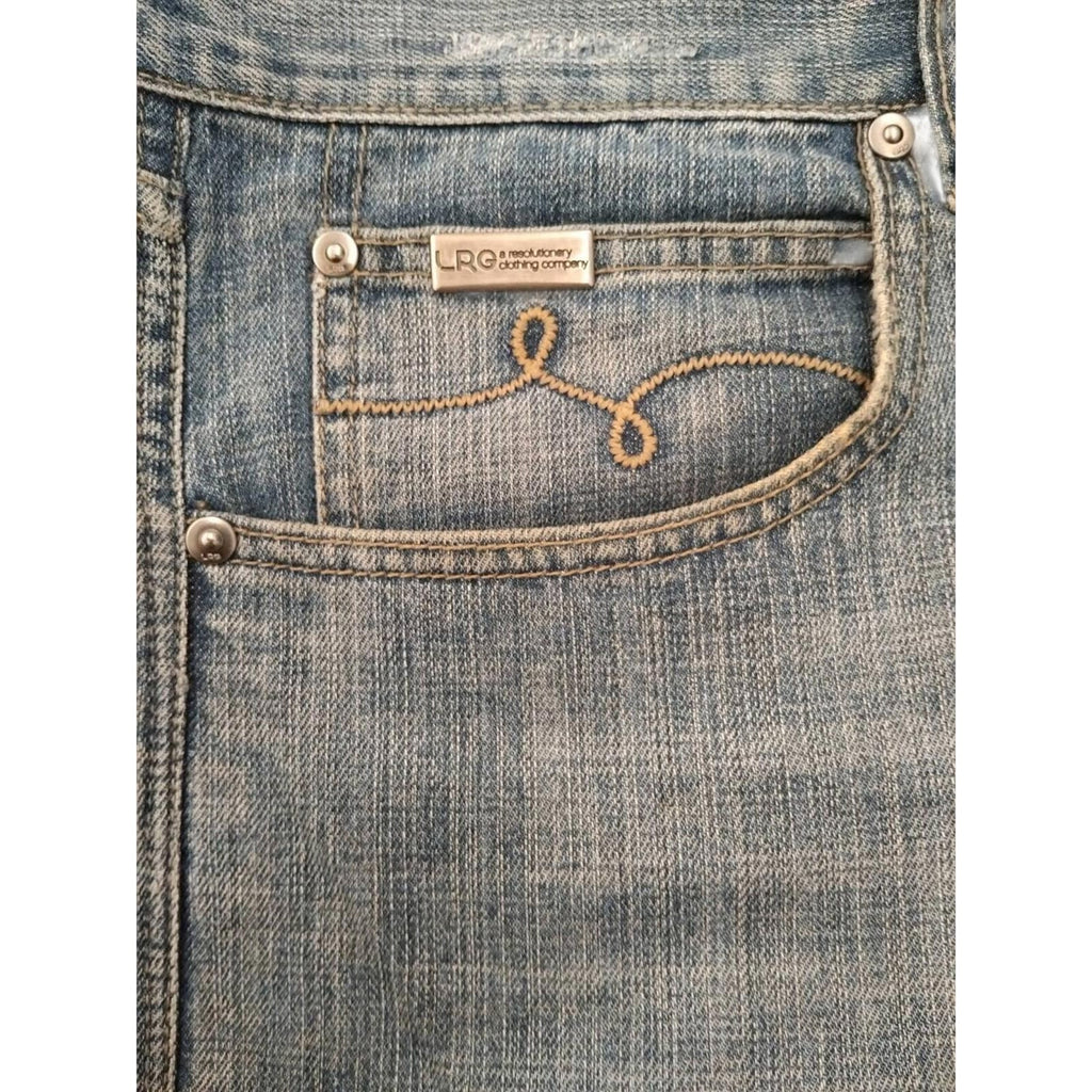 LRG Hip Hop Baggy Denim Jeans Y2K W34 L25