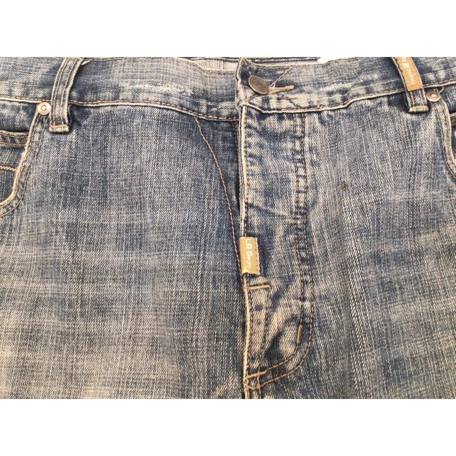 LRG Hip Hop Baggy Denim Jeans Y2K W34 L25