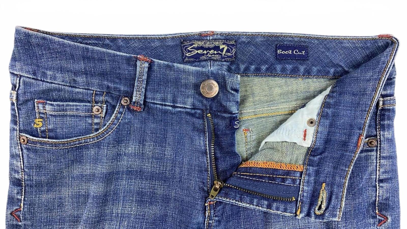Seven7 Women's Bootcut Vintage Y2K Denim Jeans 10