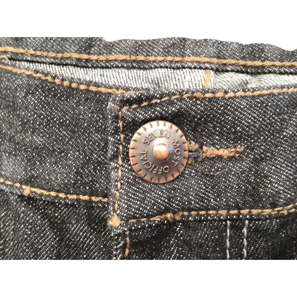 Most OFCL Y2K Men's Straight Leg Denim Jeans Grey W36 L32