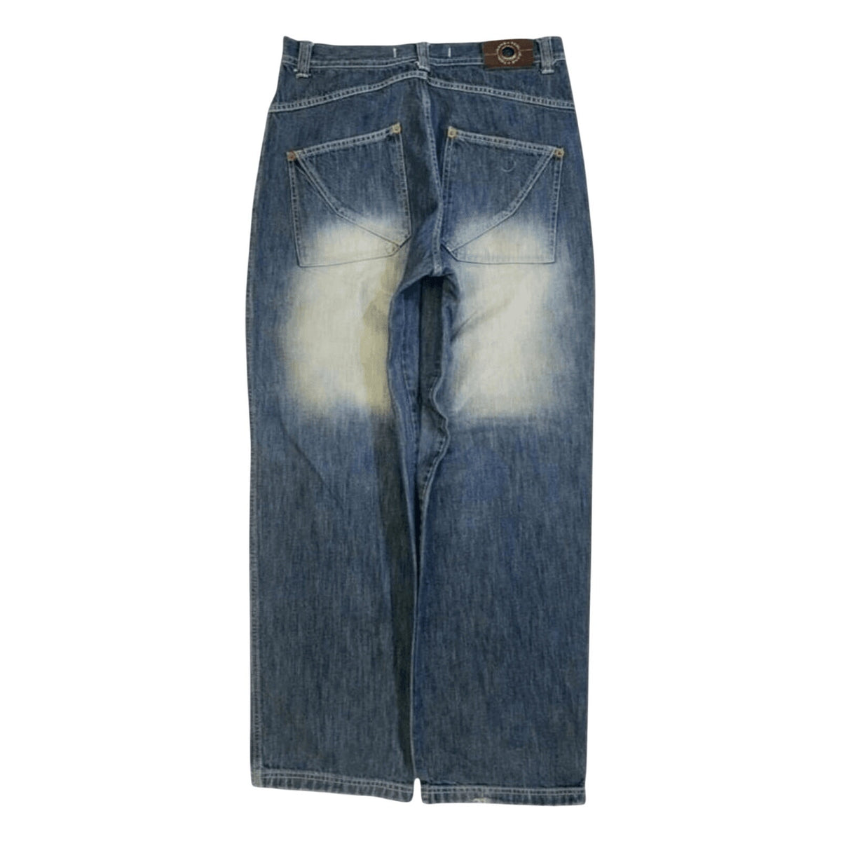 Vintage Tool Jeans Y2K Faded Wide Leg Denim Jean W36 L34
