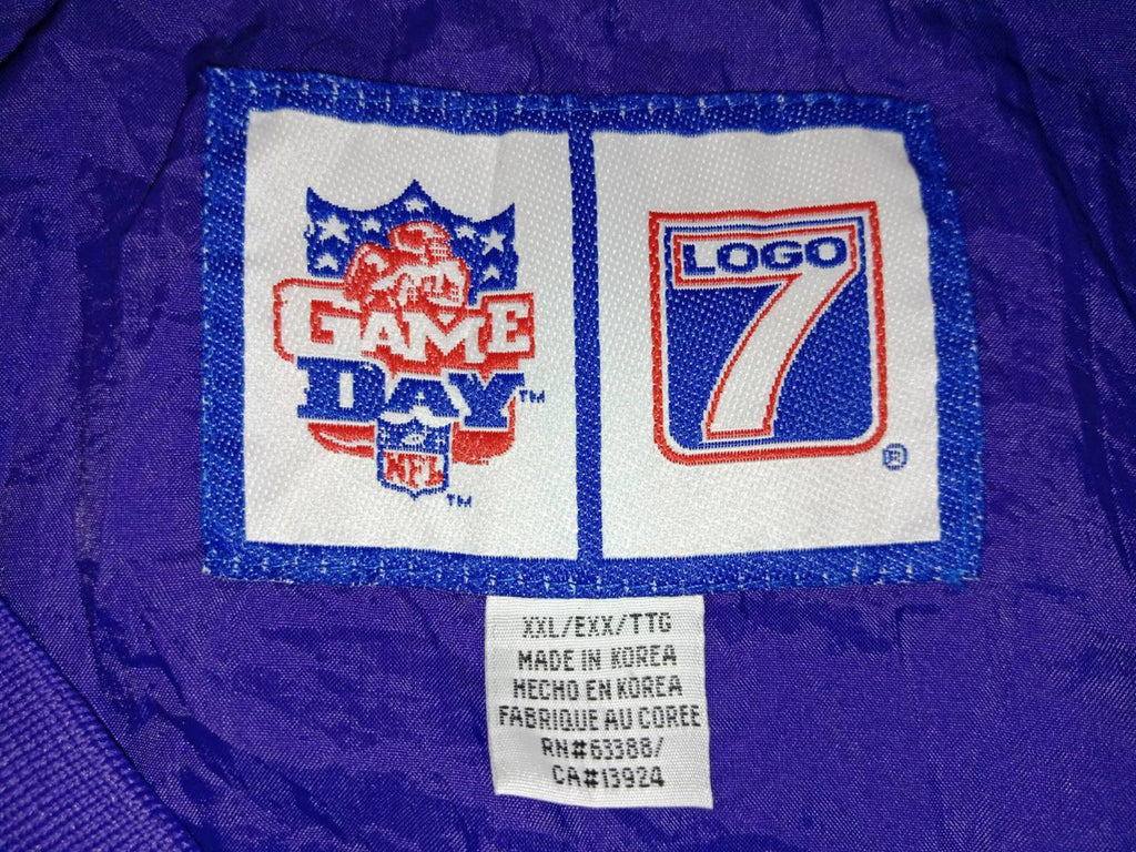 NFL Minnesota Vikings Game Day Pullover Windbreaker Purple 2XL