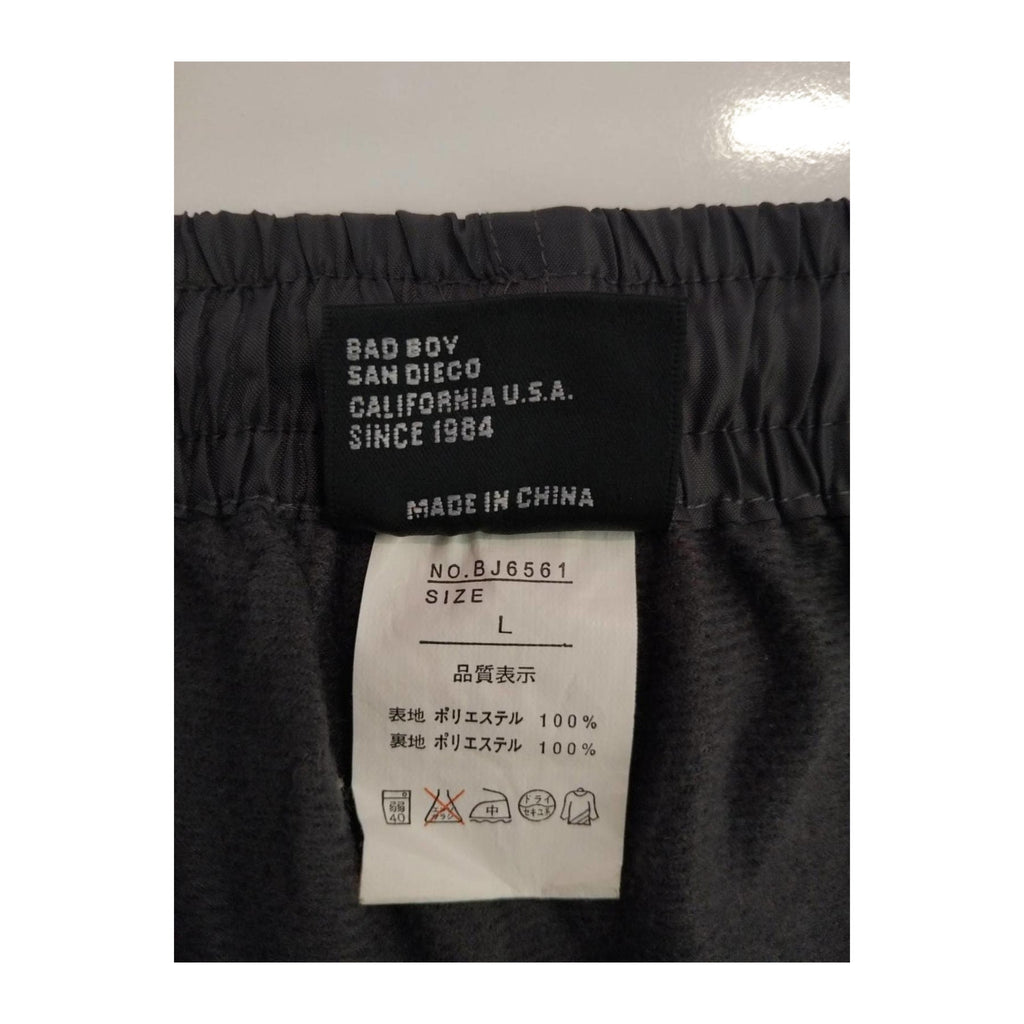 Bad Boy Y2K Hip Hop Track Pant Grey L