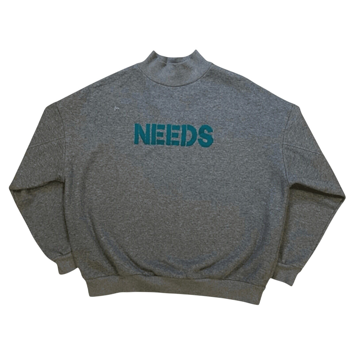 Needs Cloud Space Women's Japanese Sweatshirt Grey L
