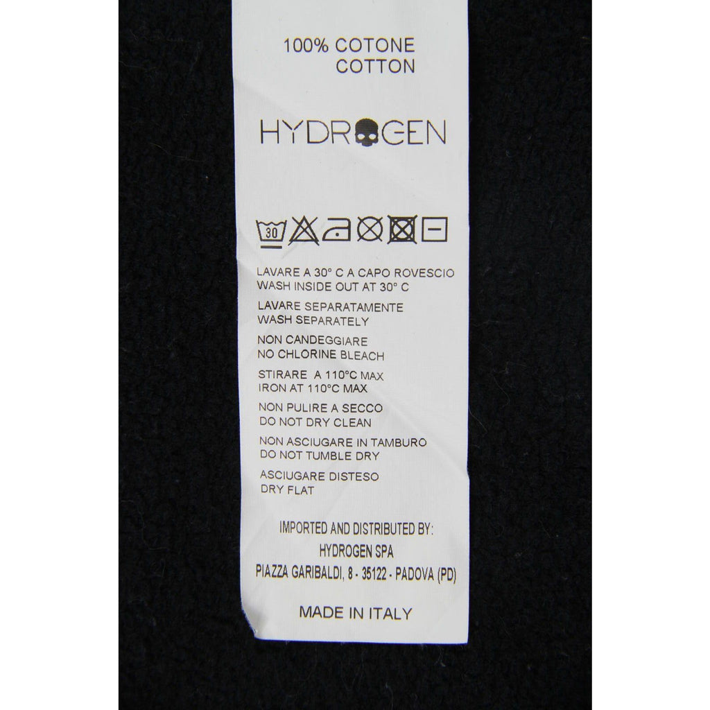 Hydrogen Rhinestone Crewneck Sweatshirt Black XS