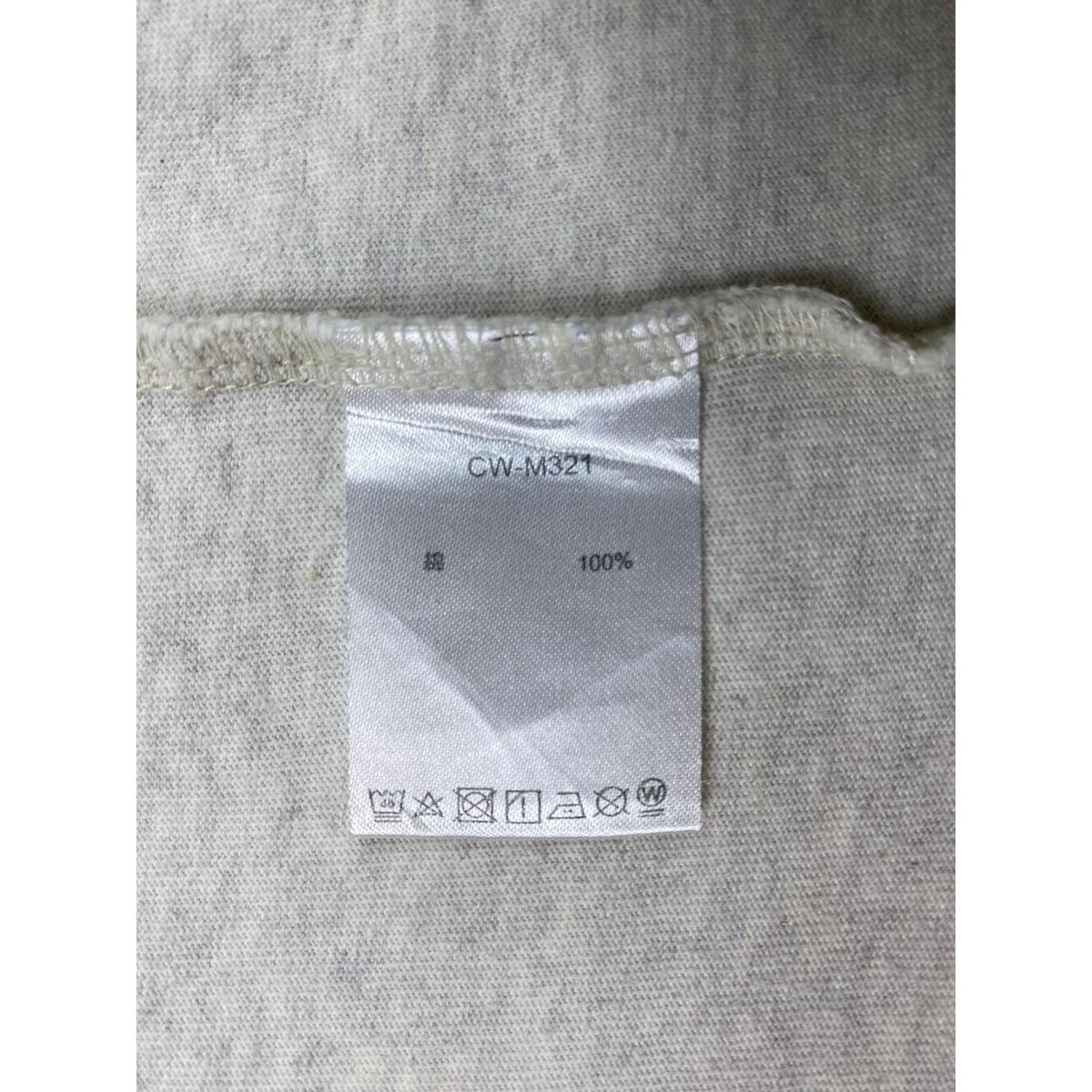 Vintage Champion 90s Front Pocket Grey Short Sleeve T Shirt Grey L