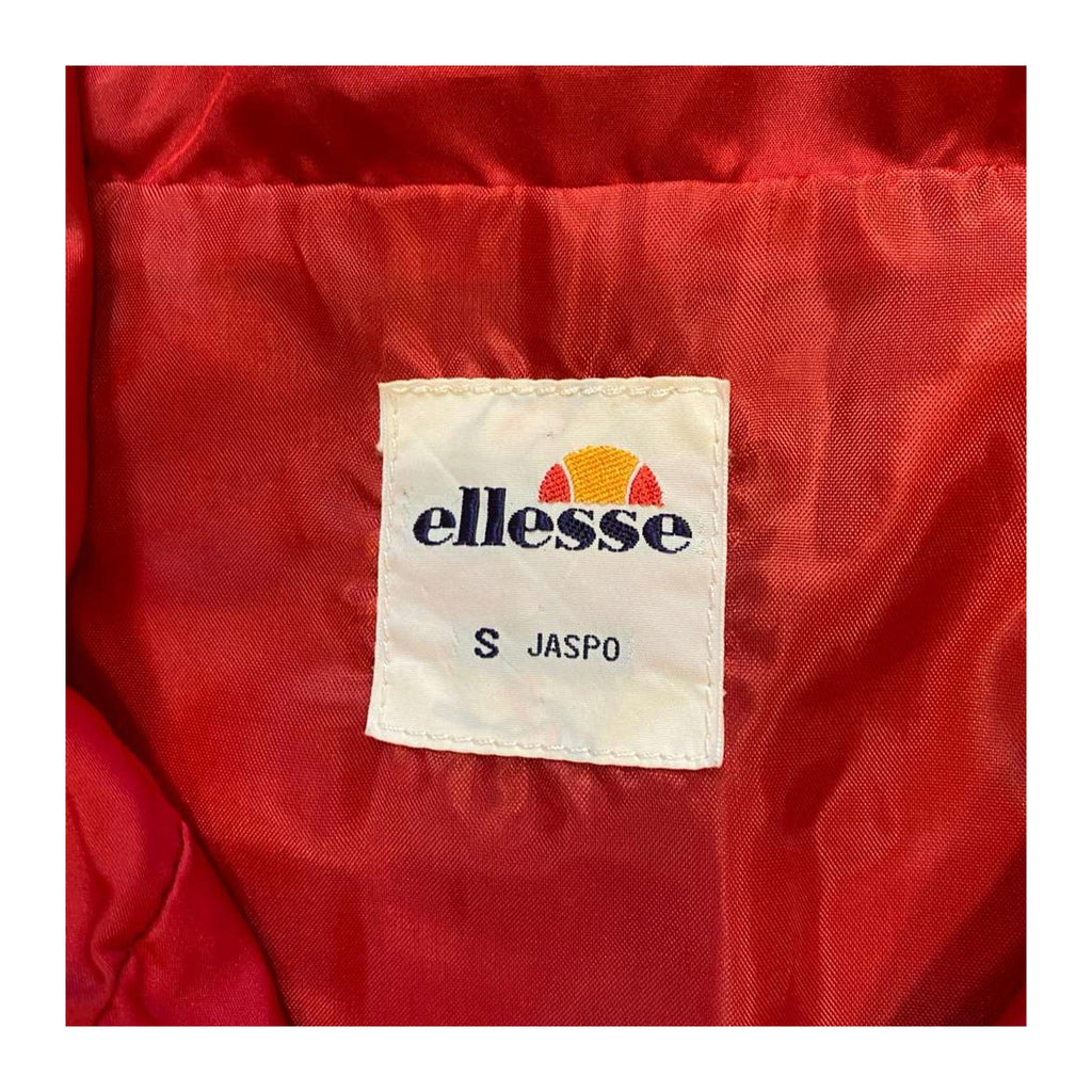 Ellesse Japan Market 1980's Vintage Jacket Red S