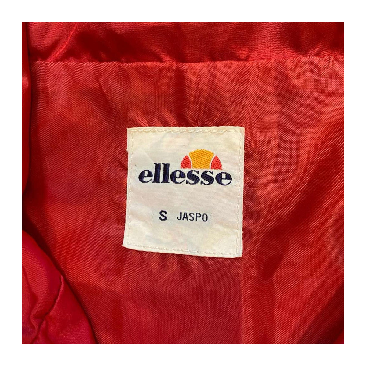 Ellesse Japan Market 1980's Vintage Jacket Red S