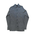 Sabre Vintage Button Up Long Sleeve Shirt Grey M