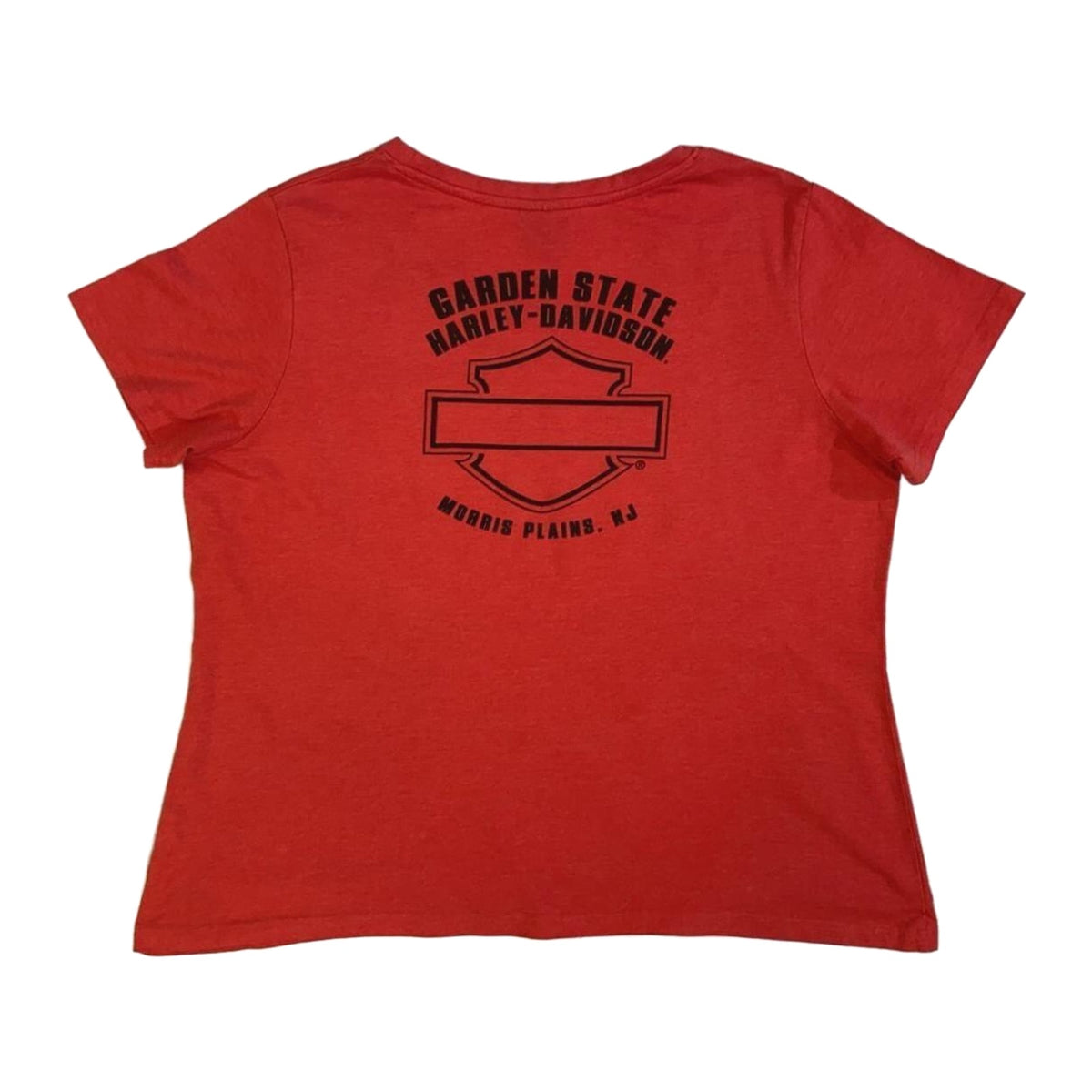 Harley Davidson Women's Short Sleeve T Shirt Red 3XL