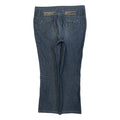 Japanese Vintage Women's Y2K Flared Denim Jeans 14