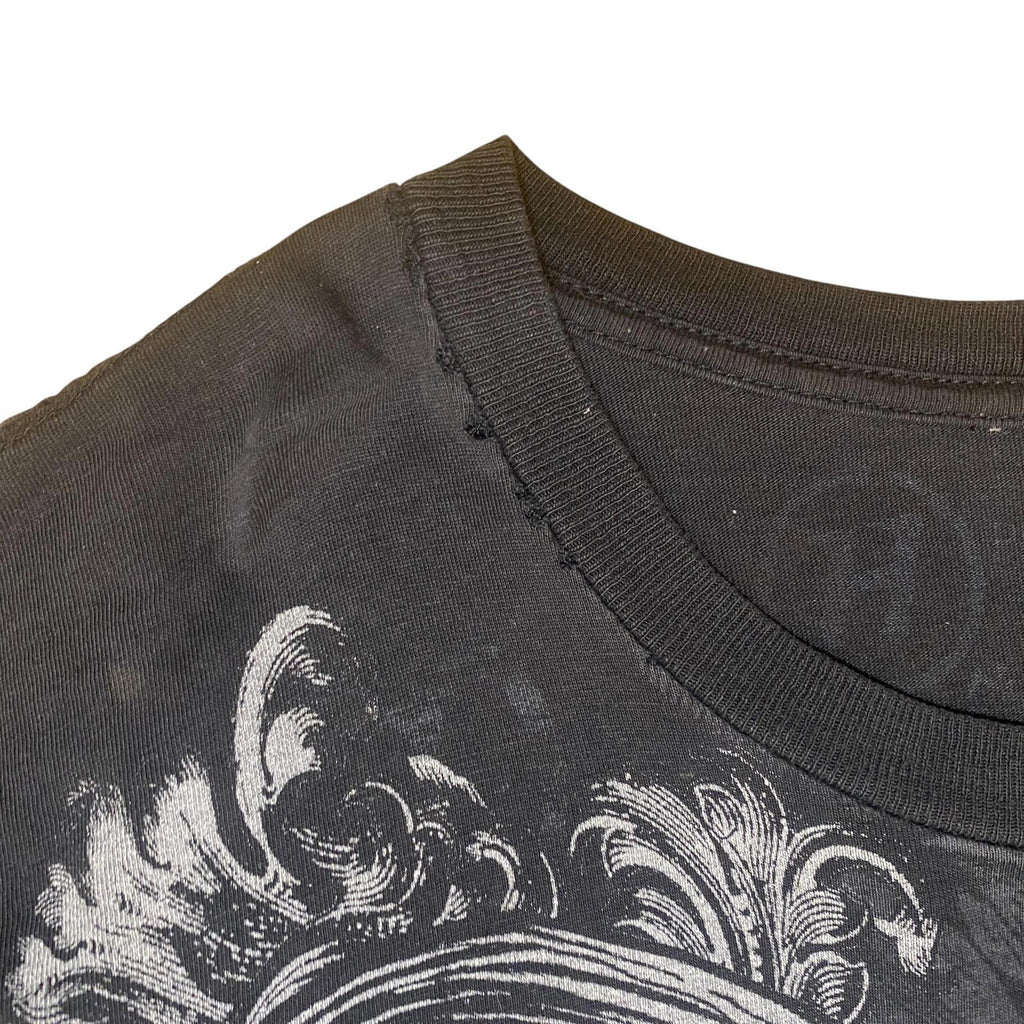 Y2K Skull2SKull Graphic T Shirt Black M