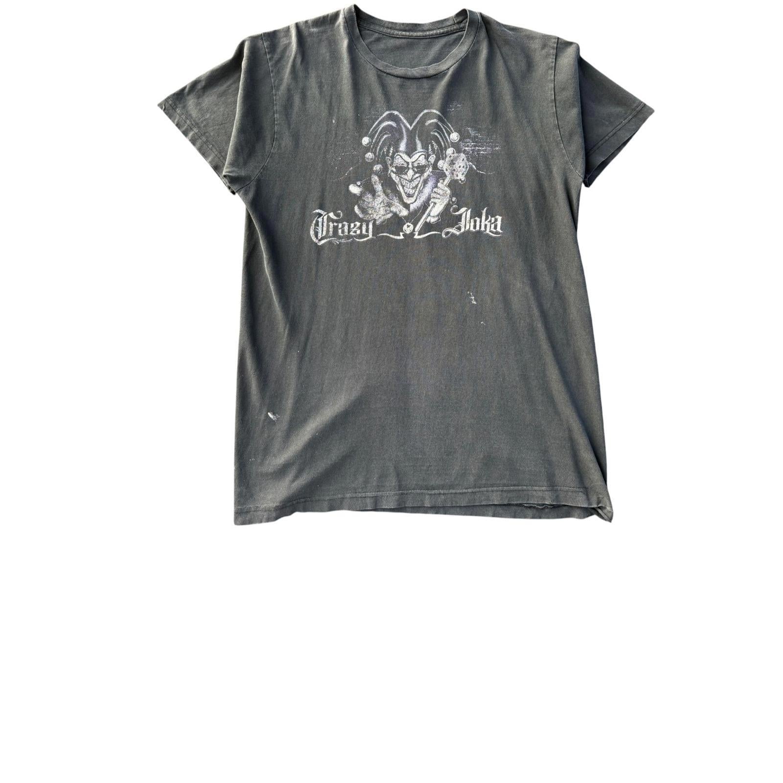 The Crazy Joka Hip Hop Graphic T-Shirt 1990’s Black L