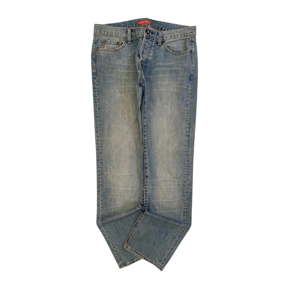 Ed Hardy Hip Hop Baggy Y2K Denim Jeans W32 L32