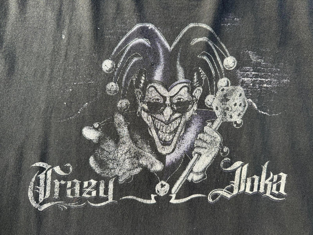 The Crazy Joka Hip Hop Graphic T-Shirt 1990’s Black L