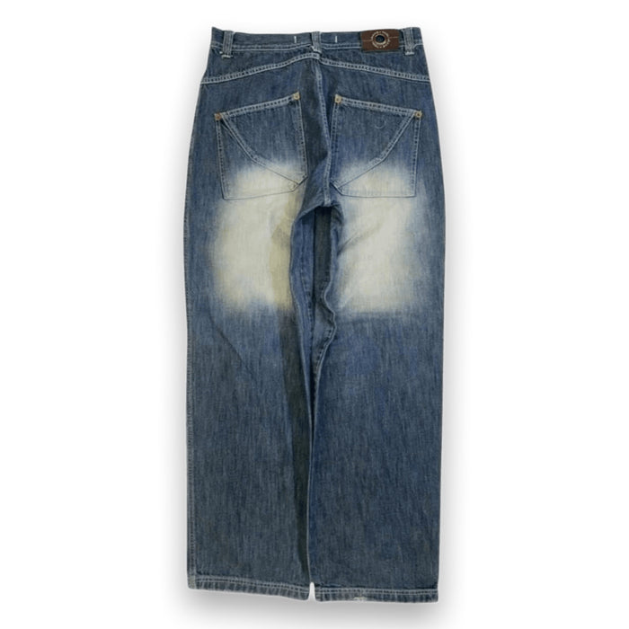 Tool Jeans Y2K Faded Wide Leg Denim Jean W36 L34