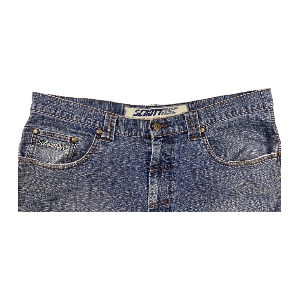 Vintage Schott NYC Hip Hop Baggy Jeans Y2K W38 L34