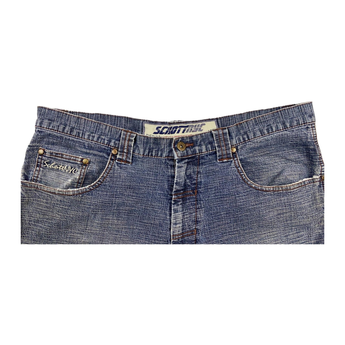 Vintage Schott NYC Hip Hop Baggy Jeans Y2K W38 L34