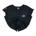 Harley Davidson Women's Wounded Warrior Short Sleeve T Shirt Black 2XL